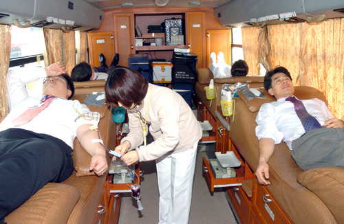 [중앙뉴스] 헌혈캠페인 관련사진
