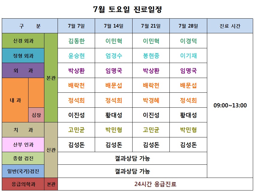 7월 토요일진료일정.jpg 